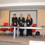 Paola Bolaffio Amm. Vatteroni vicepres LNI sottocapo Marika Tine Marina Militare premiano
